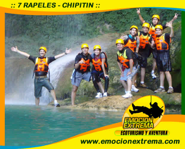 EL CAÑÓN DEL CHIPITIN TE RETA CON 7 RAPELES, SALTOS AL AGUA, UN TOBOGAN NATURAL Y UNA IMPRESIONANTE TIROLESA JUNTO A LA GRAN CASCADA DE 90 MTS. APTO PARA PRINCIPIANTES Y PERSONAS SIN EXPERIENCIA.VISITA MONTERREY NUEVO LEON Y VIVE UNA EMOCIONEXTREMA.COM