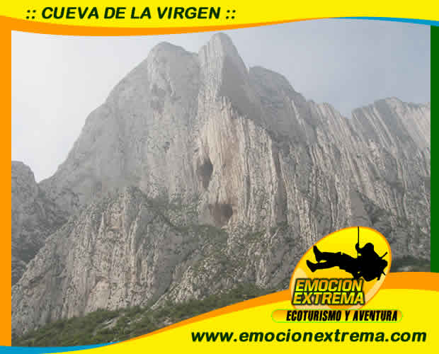 LA CUEVA DE LA VIRGEN, ES UN GRAN HOYO QUE ATRAVIESA EL PICO PIRINEOS DELA HUASTECA. HARÁS ESCALADA EN ROCA Y 3 RAPELES UNO DE 100 MTS. VIVE ESTA AVENTURA CON EMOCIONEXTREMA.COM