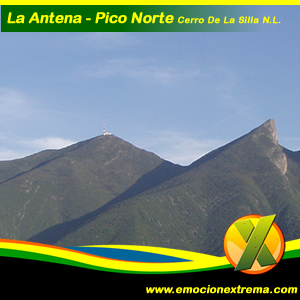 cerro de la silla teleferico, pico norte y antena