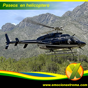 Paseos y tours en helicopero en monterrey